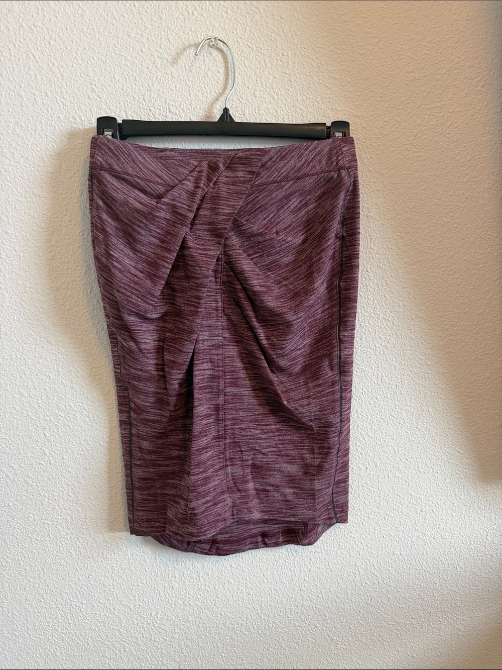 lululemon athletica Plum Heather Pencil Skirt
